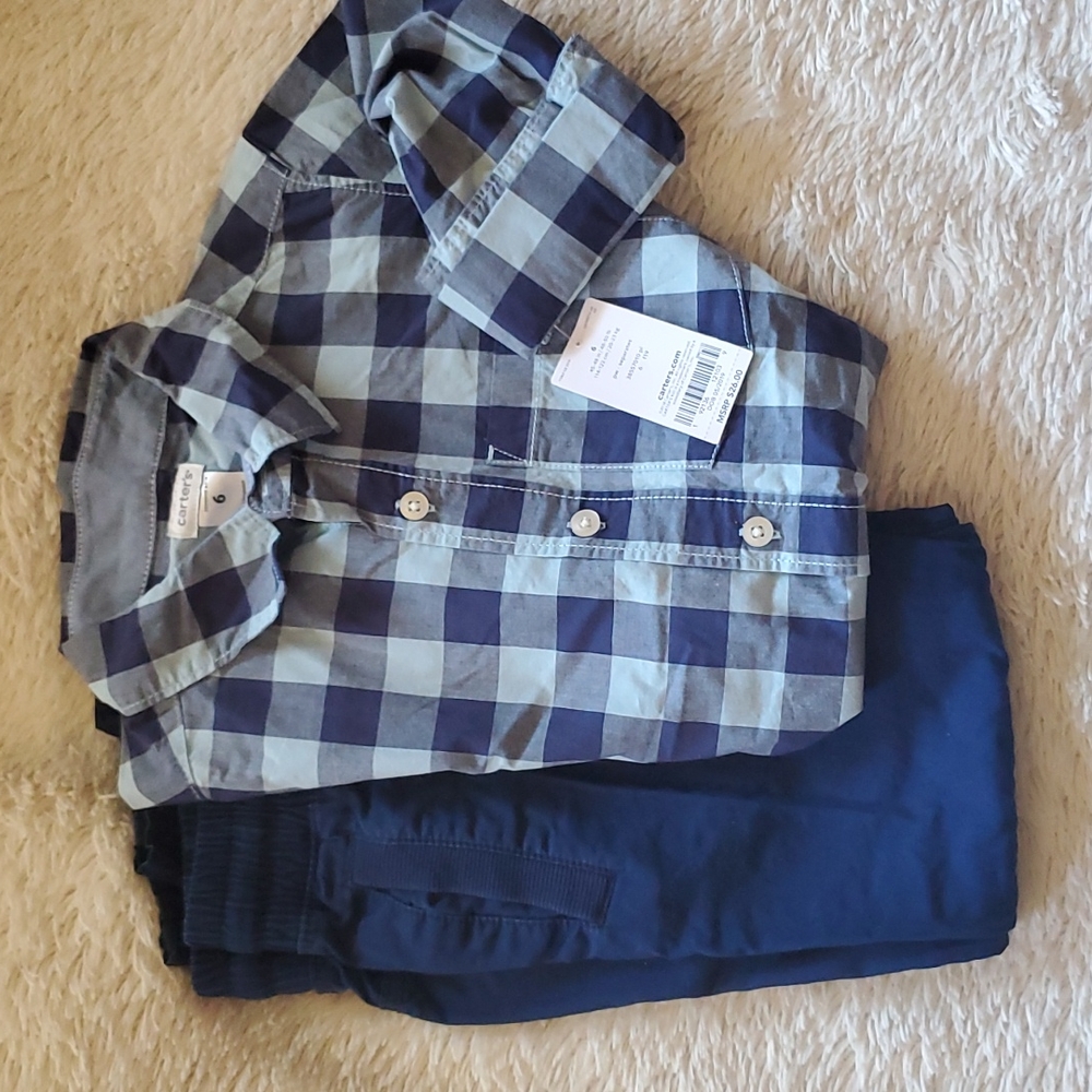 Carter's Boys Shirt and Pants Set, size 6
